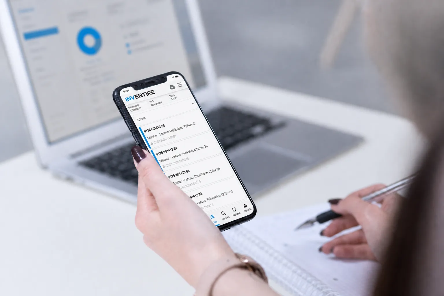 INVENTIRE Software mit mobiler App zur Inventarverwaltung